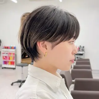ショート 田中雄二 新潟駅南/BAEのヘアスタイル