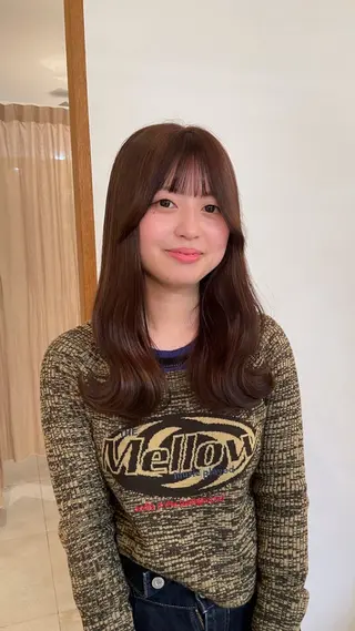 ロング 顔周りカット 🎀サヤカ🎀のヘアスタイル