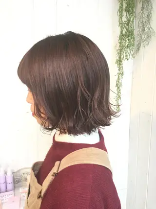 ショート カラー 髪質改善カラー ショートボブ専門のヘアスタイル
