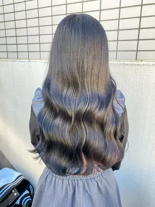 ロング カラー Neolive Luca　御茶ノ水店所属・透明カラー/韓国風 Subaruのヘアスタイル