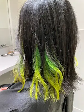 ミディアム share salon higashi umeda所属・大阪 美容師 林のヘアスタイル