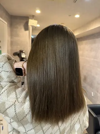 ミディアム カラー BEL所属・三池 ブルノのヘアスタイル