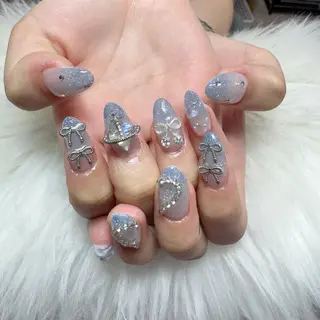 ネイル 🎀nana🫧 ワンホンネイル🎀のネイルデザイン