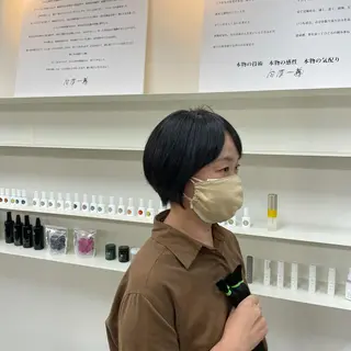 ショート uka 東京ミッドタウン 六本木所属・🥀似合わせ🥀 柔らかカラー・タイトのヘアスタイル