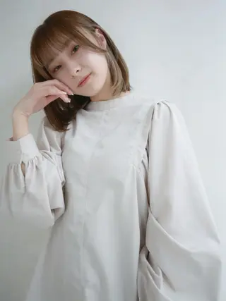 ショート カラー 兼平大地 inity心斎橋のヘアスタイル