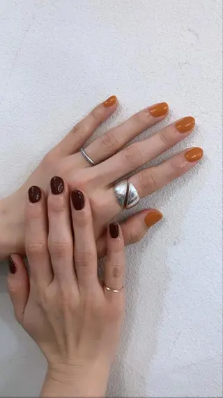ショート nailsalon　hue所属・小山 羽奈のネイルデザイン