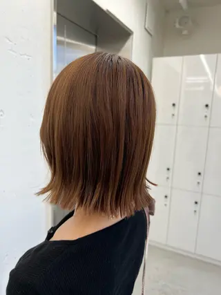 ミディアム カラー あすか JILLSTUDIOのヘアスタイル