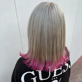 セミロング 奥村 卓也のヘアスタイル