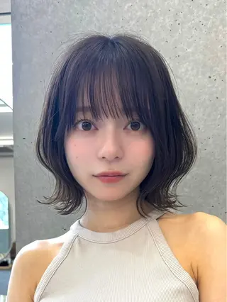 ショート sand池袋所属・似合わせボブカット ISAKIのヘアスタイル