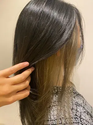 セミロング カラー 🌹艶髪カラー🌹 津田晴加【西荻窪】のヘアスタイル