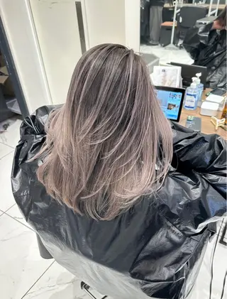 ミディアム 【t.a.g（タグ）】所属・ノンダメージ髪質改善 カラー💎/KURAのヘアスタイル