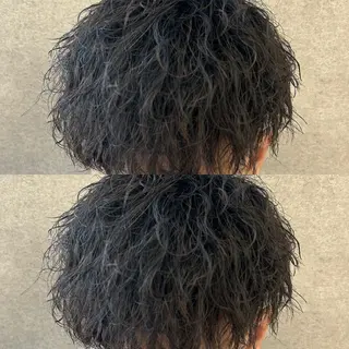 パーマ メンズ イケメン製造機 🔥上原沙羅🔥のヘアスタイル