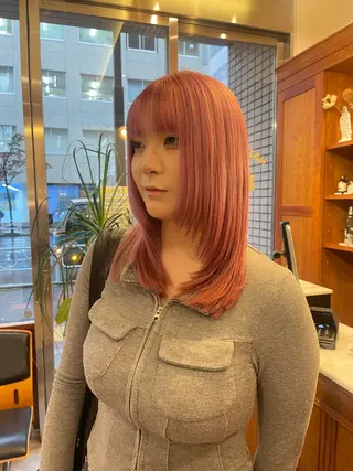 カラー SASAnagano 岩下サードゥのヘアスタイル