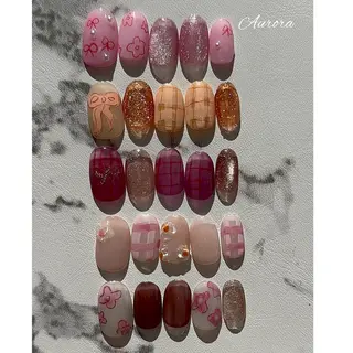 ネイル Aurora所属・Aurora kayoのネイルデザイン