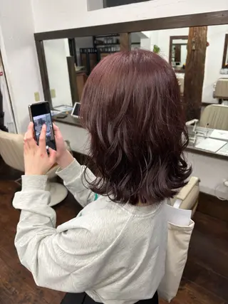 ミディアム カラー 🌿吉池 朱莉🌿のヘアスタイル
