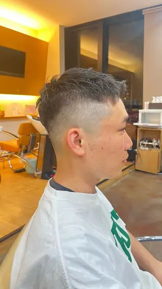 メンズ ROOF 用賀所属・メンズカットモデル 📍ちかえ⋆꙳のヘアスタイル