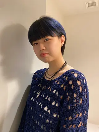 ショート Hair & make Lamp所属・梅田のブリーチ特化 美容師KAI🥰のヘアスタイル