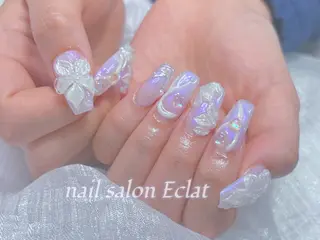 ネイル ネイルサロンエクラ 🫧Shizukaのネイルデザイン