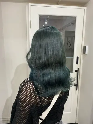 セミロング カラー 楓🦋韓国系レイヤー / 透明感カラー🤍のヘアスタイル