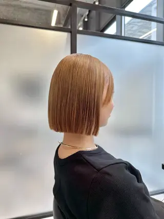 ショート SALOWIN心斎橋Suite店所属・洗っても取れない 髪質改善|OJIROのヘアスタイル