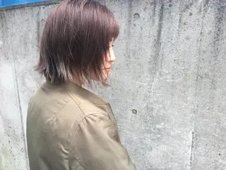 ショート カラー ヘアアレンジ SALOWIN  原宿ash所属・タナカ タクヤのヘアスタイル