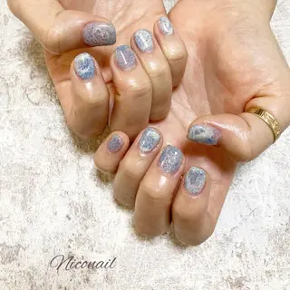 ショート ネイル Niconail ☆ 仙川/ Aiのネイルデザイン