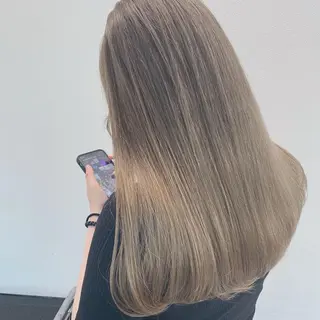 ロング カラー 韓国艶カラー🇰🇷 DISCO💙のヘアスタイル