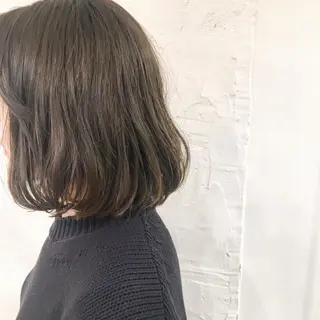 ミディアム カラー yuki hair所属・yuki watanabeのヘアスタイル