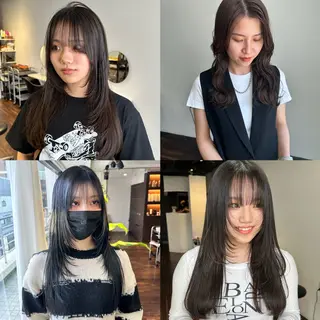 ロング カラー ワンホンヘア ケラチン/Kaitoのヘアスタイル