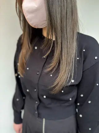 ミディアム カラー ducha所属・DUCHA Tomida naoのヘアスタイル