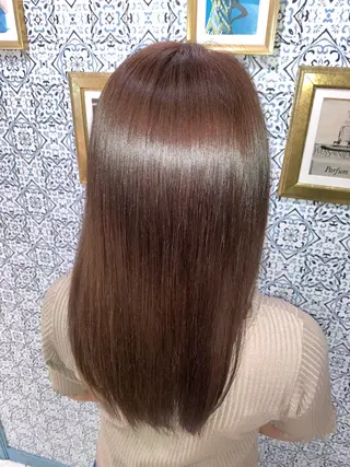 セミロング 【代表】 高瀬慎也/縮毛矯正のヘアスタイル