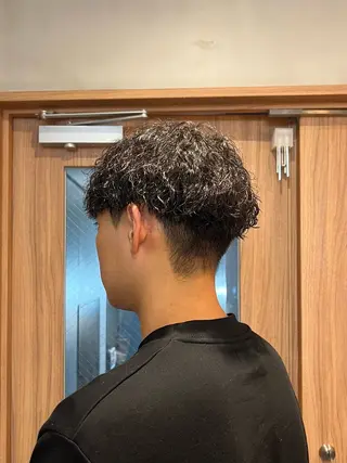 パーマ メンズ しずく🤍🧸 / fifthパーマのヘアスタイル