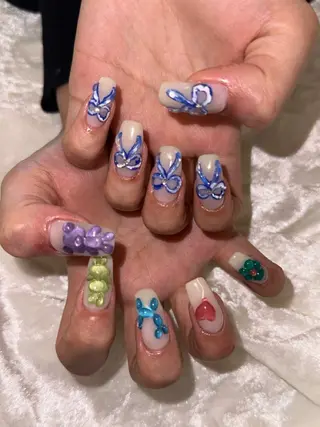 ネイル うにゃねいる🌷 Mayaのネイルデザイン