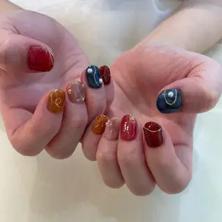 ネイル 新井 ひなののネイルデザイン