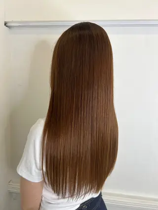 ロング リルウヘアー 天王寺のヘアスタイル