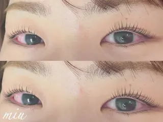 マツエク・マツパ miunail Minamiのマツエク・マツパデザイン