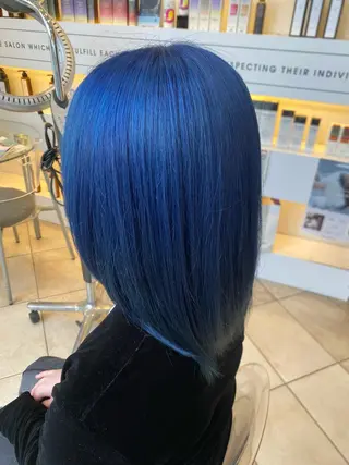 カラー seina🩰 ブリーチ/ヘアセットのヘアスタイル