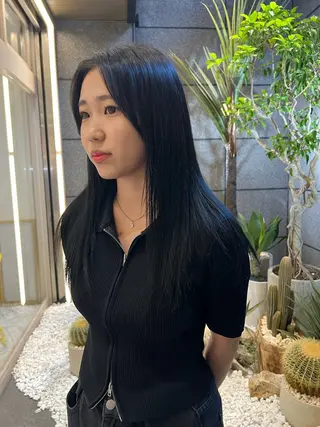 セミロング オシャレデザイン 🧺🪽/SHUNOのヘアスタイル