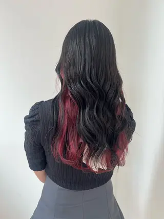 カラー 心斎橋/ブロンド/ ペールカラー/あみかのヘアスタイル