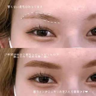 アイブロウ 1d by SUNVALLEY所属・kuroda nene ☺︎❤︎のマツエク・マツパデザイン