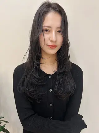 セミロング 林 浩太郎のヘアスタイル