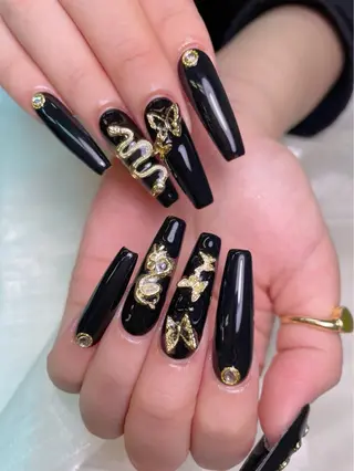 ネイル lucky nail 歌舞伎町のネイルデザイン