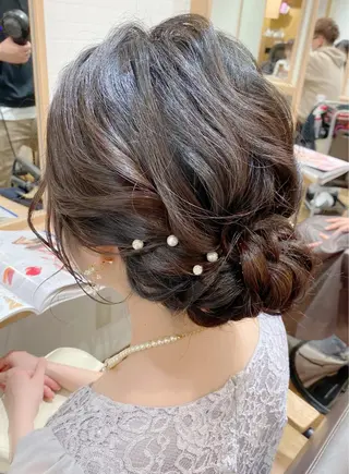 ヘアアレンジ GRANLUSSO 〜グランルッソ駅前店所属・木口 嘉美のヘアスタイル