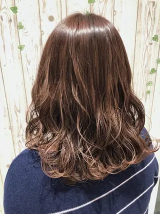 ミディアム パーマ ✨パーマ特化 遠藤 まりえ✨のヘアスタイル