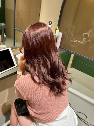 ロング カラー 🫧tomoka 透明感カラー🫧のヘアスタイル