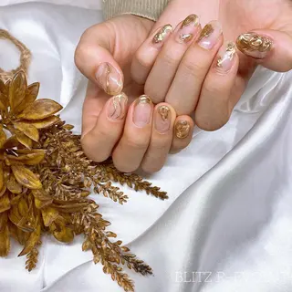 ネイル ☁️BLITZ 🎀笠原雪音🎀のネイルデザイン