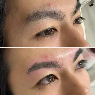 メンズ アイブロウ 眉毛&まつげ 似合わせデザイン功刀の眉毛・アイブロウイメージ