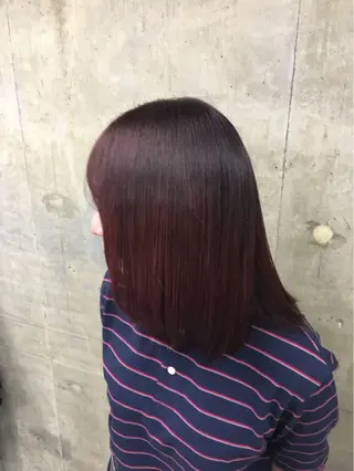 ミディアム カラー Kyoka emoriのヘアスタイル