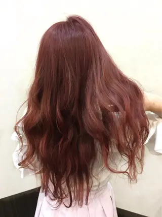 ロング カラー 韓国ヘア🤍髪質改善 🇰🇷AKANEのヘアスタイル