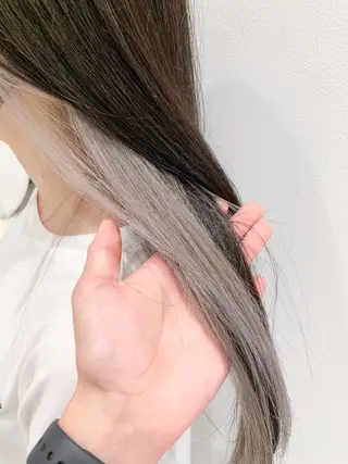 ロング 🍀ケアブリーチ カラー🍀坂井のヘアスタイル